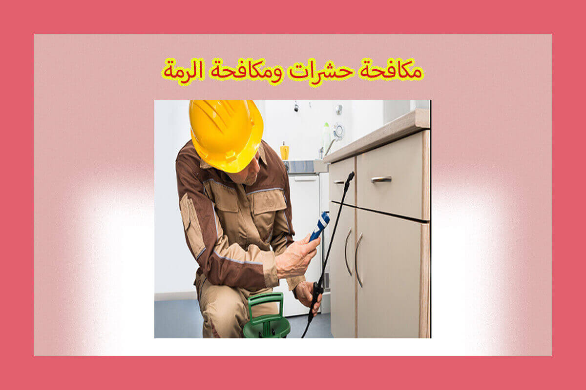 مكافحة الحشرات والرمة
